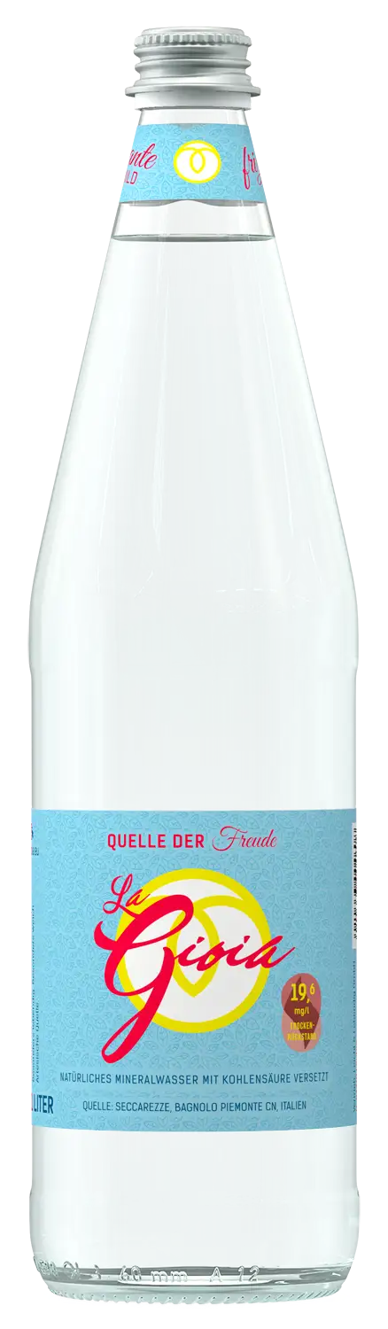 Flasche von LaGioia Medium Wasser erhältlich bei Wasserprinz