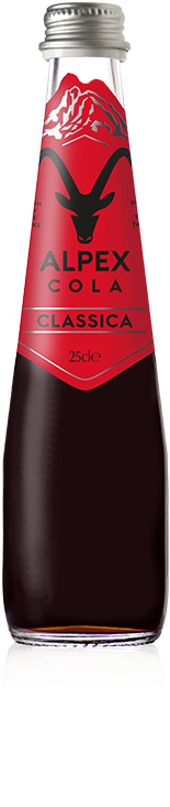 Flasche Alpes Cola Classica mit Zucker