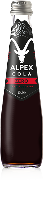Flasche Alpes Cola Zero ohne Zucker