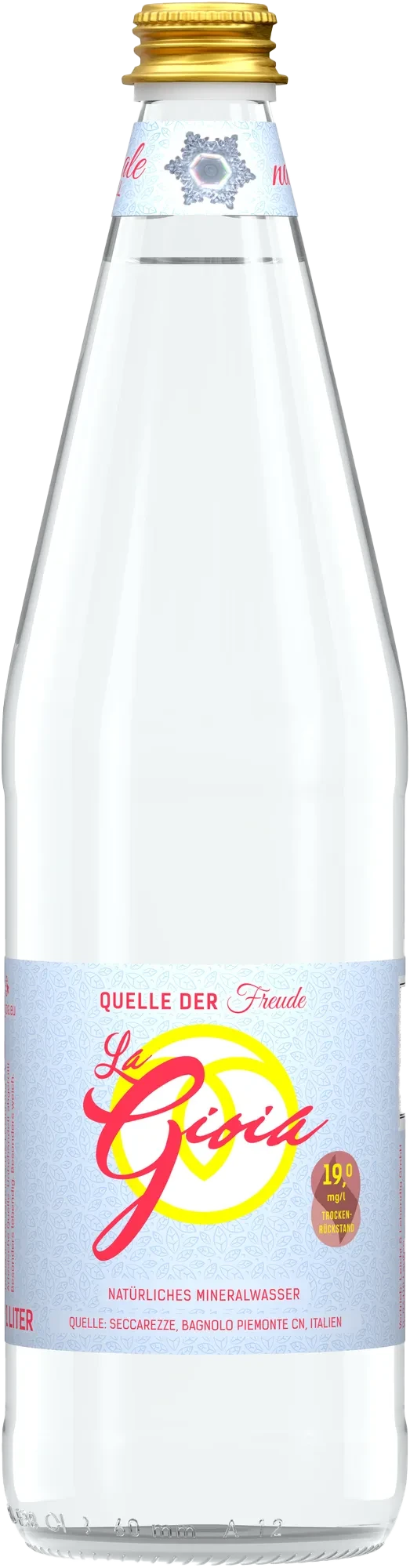 Flasche von LaGioia Stilles Wasser erhältlich bei Wasserprinz