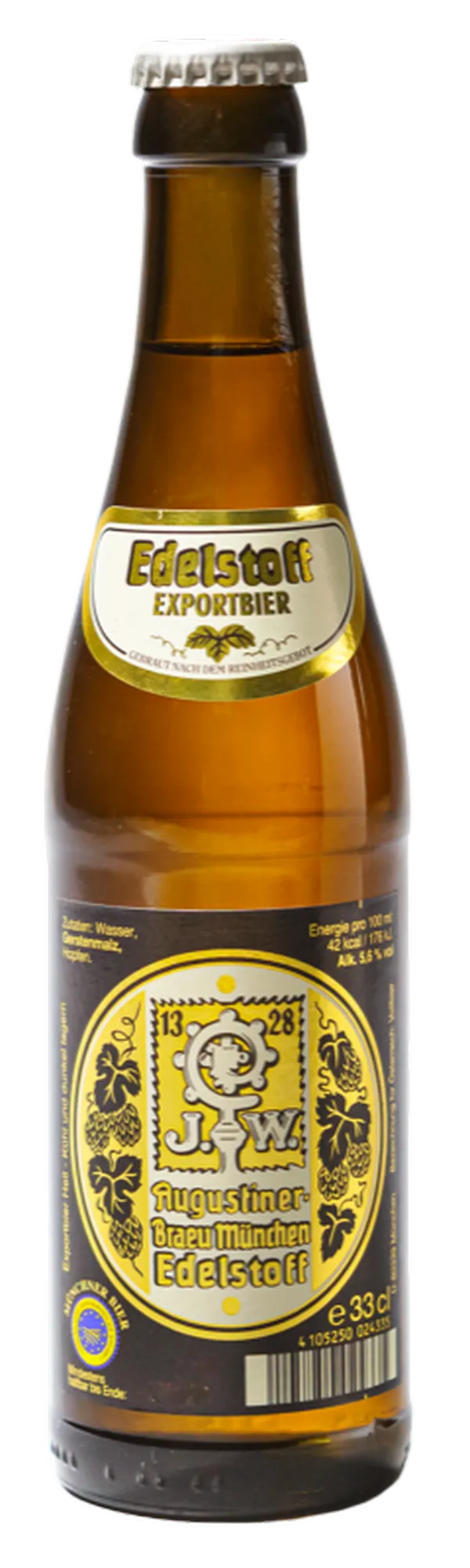 Augustiner Edelstoff 0,33 Liter Flasche