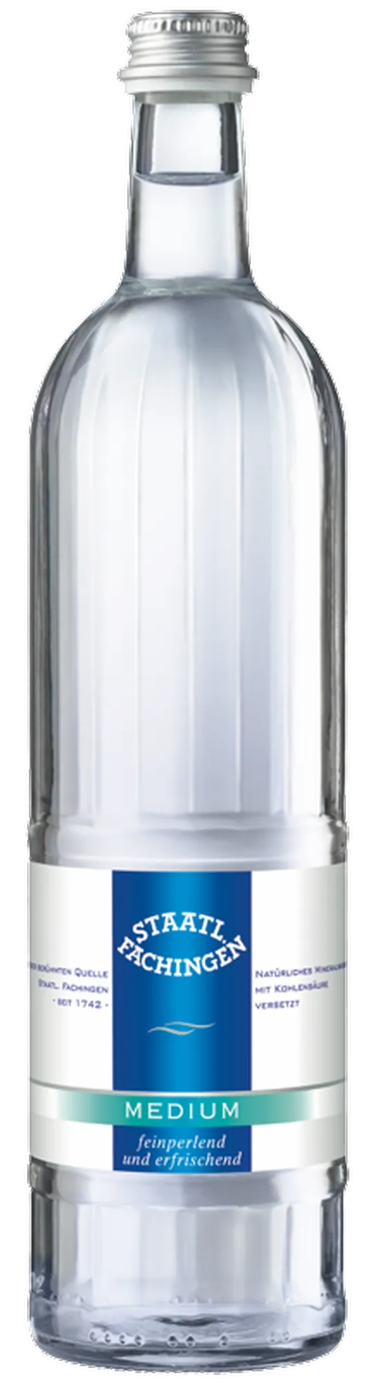 Staatl. Fachingen MEDIUM 0,75 Liter Glasflasche